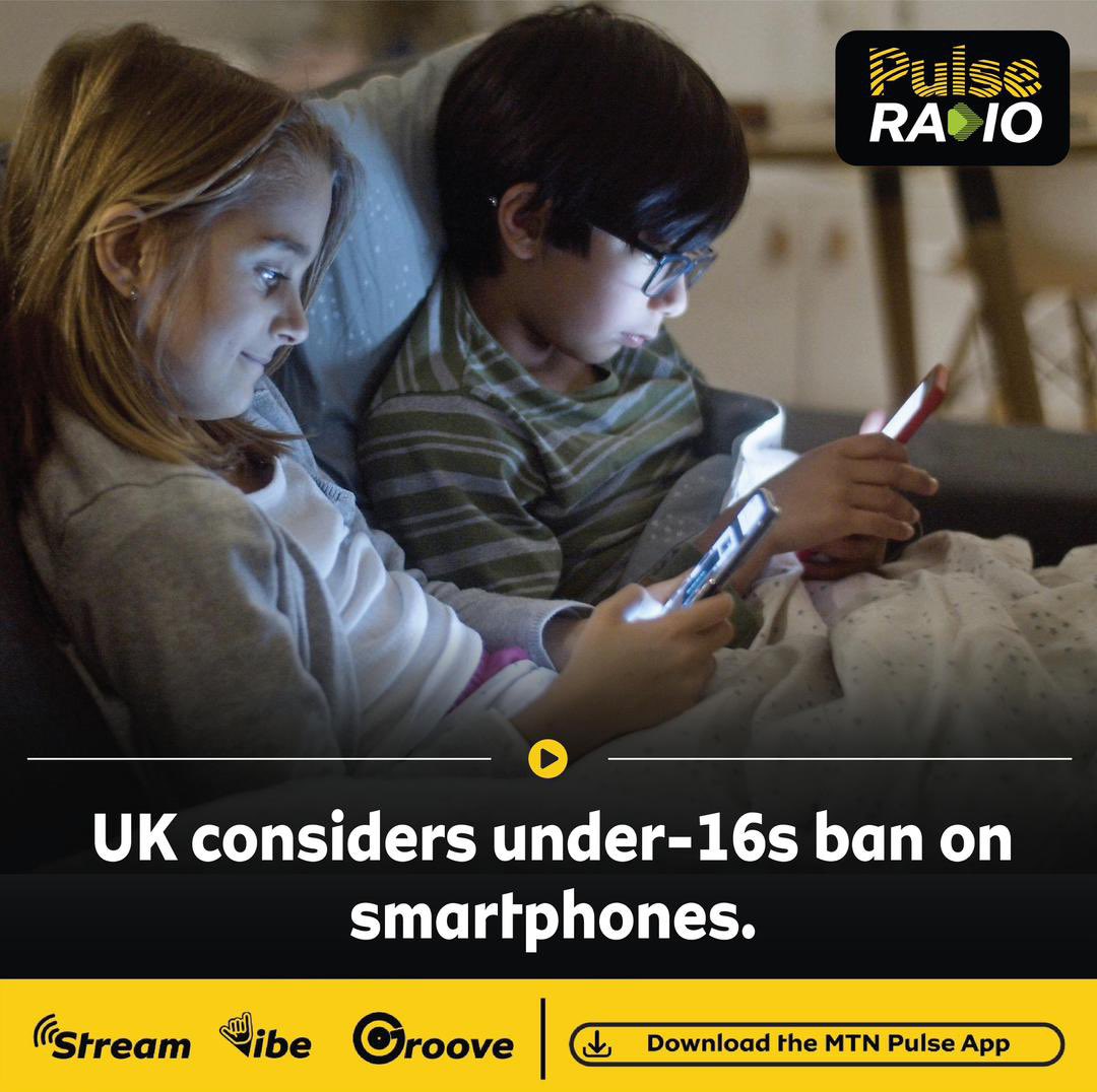 Under-16s may soon be prohibited from purchasing smartphones in the UK. Is this for the better?  

#PulseRadioUG