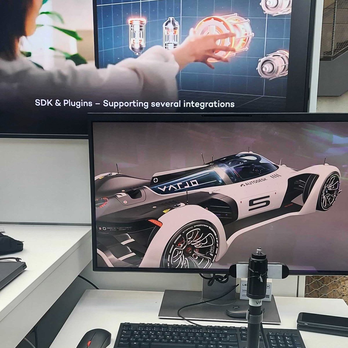 This week, we had the pleasure of showcasing Varjo's industry-leading devices at @autodesk Automotive Innovation Forum in Darmstadt, Germany, together with @Silverdraft, @Rivian, @PNYTechnologies, Haptive and @MercedesBenz. #AIF #AIF2024 #events