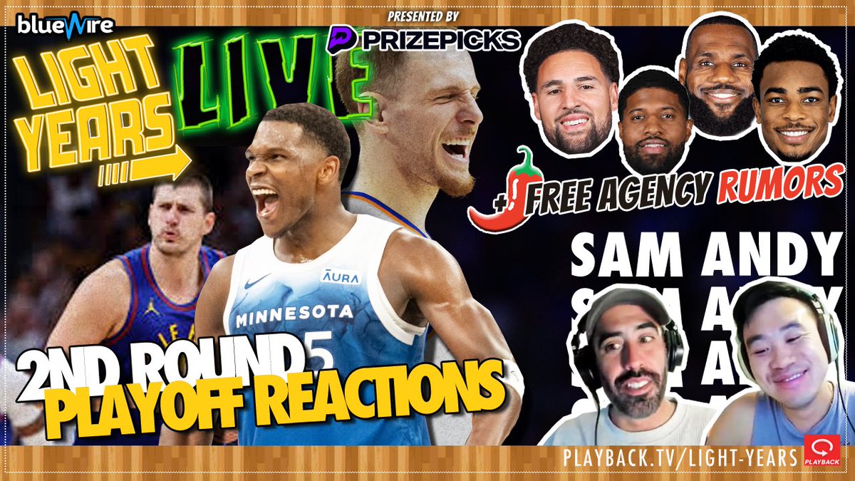🚨NBA playoffs talk, Wolves/Thunder envy, Klay linked to Orlando, Paul George rumors, and your calls! Presented by @PrizePicks