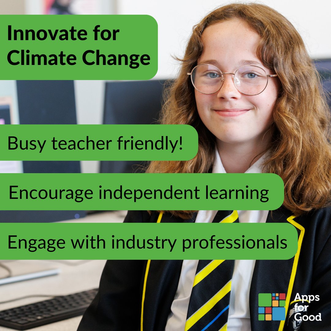 Inspire the next generation of climate changemakers with our free Innovate for Climate Change course! You'll have access to on-demand training and all the resources to deliver the course in one half-term #teachertwitter #edutwitter Sign up here: ow.ly/92Qu50PYeGo