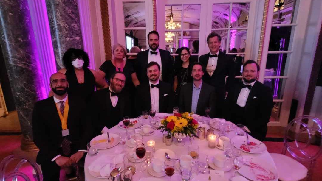 deEyre's tweet photo. Congrats to @writerstrust on an excellent @polipenottawa gala, and to @JohnVaillant on his prize. This year team @TikTokCanada was joined by 3 amazing Canadian #TikTok creators who inform and educate Canadians on public policy issues: @steve_boots @jenniferelle_ @FarnellMorisset https://t.co/LTZ8T1l1o2