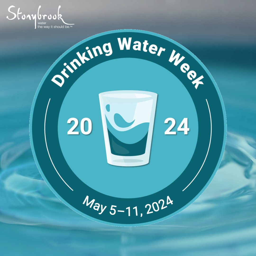Drinking Water Week is an annual event celebrated during the first week of May to spread awareness about the importance of safe and clean drinking water!

#stonybrookwater #DrinkingWaterWeek2024 #drinkup #PFASawareness #clubzero
