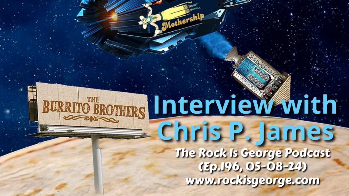 Interview with CHRIS P. JAMES of THE BURRITO BROTHERS (Ep.196, 05-08-24) youtu.be/iRDmB8R4Jl4?si… via @YouTube #rockisgeorgepodcast #theburritobrothers #chrispjames #together #countryrock #rockandroll #rocknroll #classicrock #rock #rockmusic #rockband #newalbum #newmusic