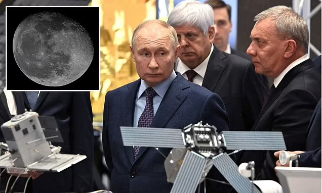 BREAKING REPORT: ⚠️ Russia and China team up to put NUCLEAR POWER on the moon.. While two world superpowers team up to put nuclear power on the moon, DEMS are fighting to put BOYS in girls bathrooms.. 'Russia has revealed it has started building a nuclear power plant to be put…