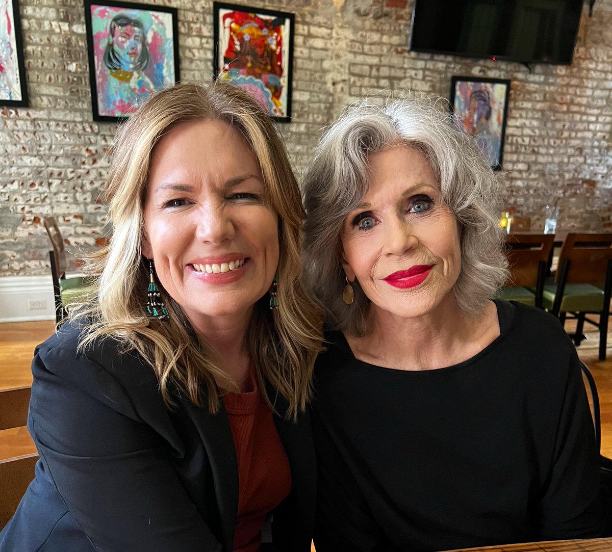 I’m lucky to work alongside @Janefonda and allies across the country to protect the land and water. #TwoJanes #DoublePower