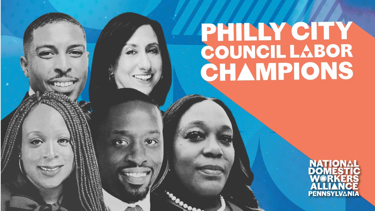 Philly’s #DomesticWorkersBillofRights might be 4 years old, but Philly workers are still fighting for the $2.6 million investment we need in the Office of Worker Protections to be able to enforce those rights. 

Thank you to our champions in the City Council for their support!