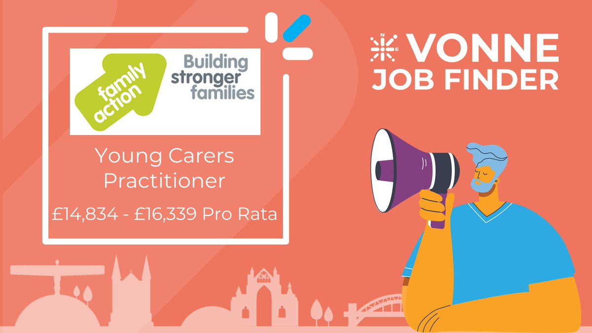 Young Carers Practitioner, @family_action, £14,834 - £16,339 Pro Rata

vonne.org.uk/vonne-jobs-det…

#CharityJobs #NorthEastJobs #TeesJobs