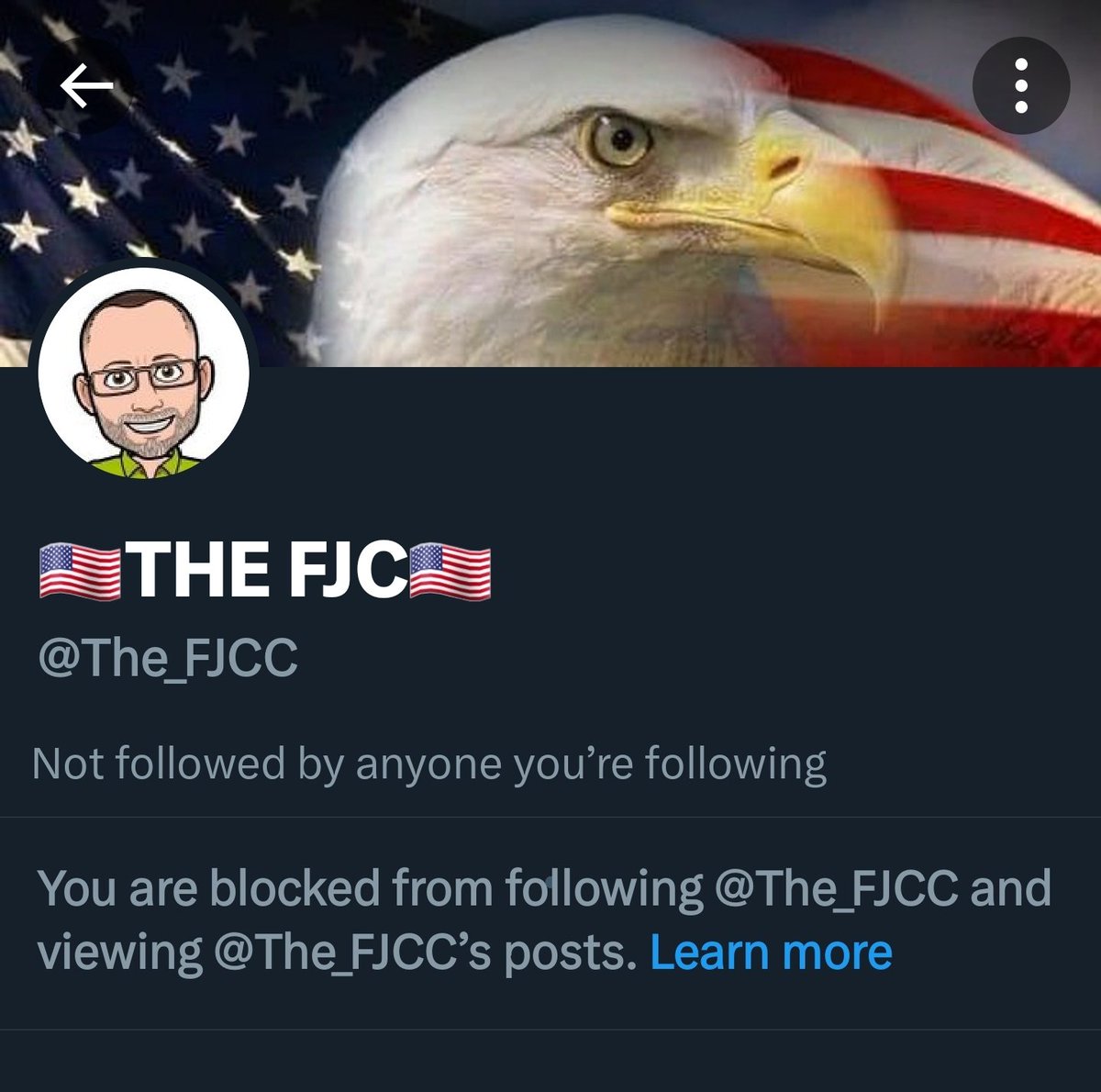 Hey everyone, Please report and block this account that is impersonating me! @The_FJCC Thanks!