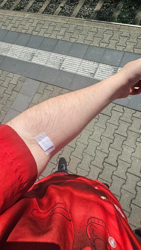 Es war heute wieder so ein Tag 🩸💉

#Blutspende