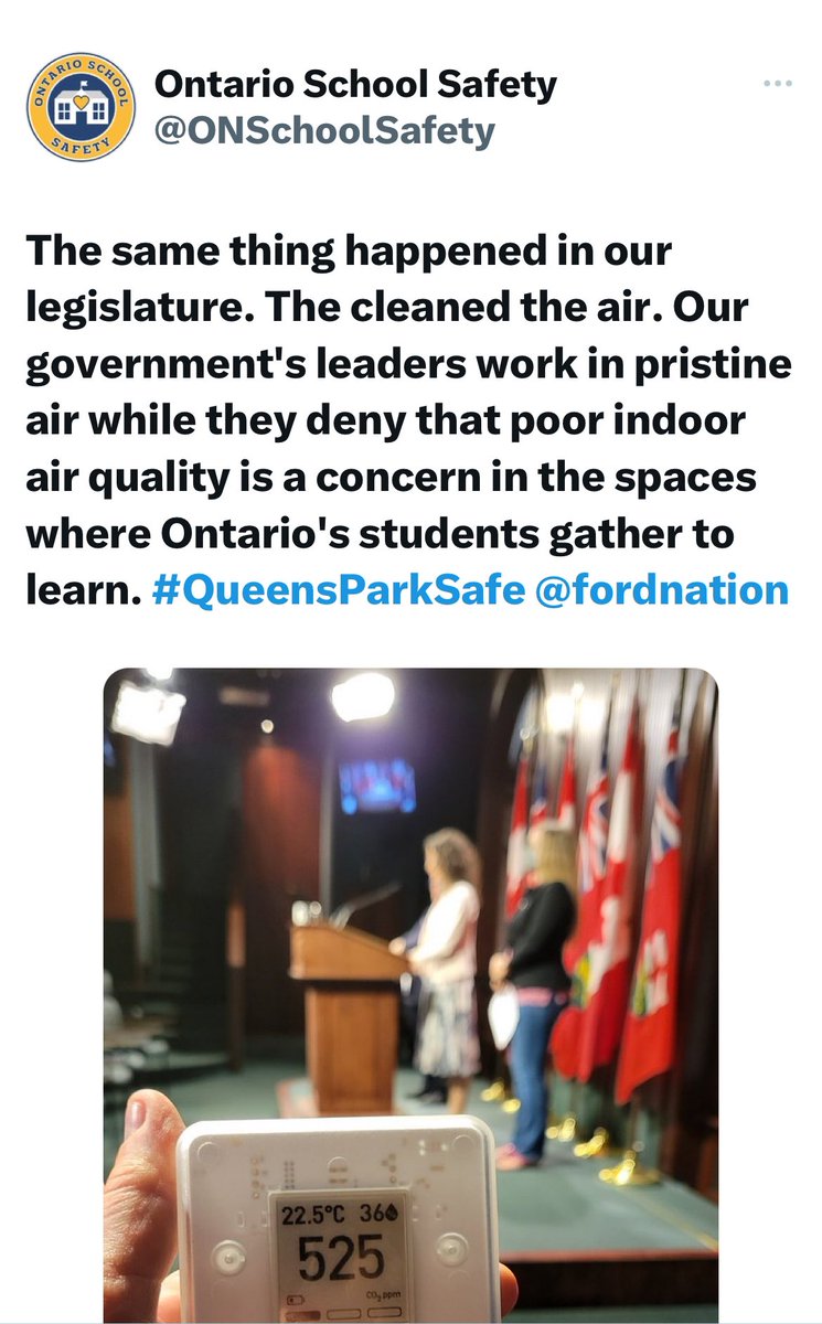 So let me see if I understand this clearly. The people who’ve taken years to finally admit this virus is airborne had implemented clean air measures in the places they work, even in our own parliamentary buildings. 
Clean air for them.
Bupkiss for us. #DoubleStandard #DavosSafe