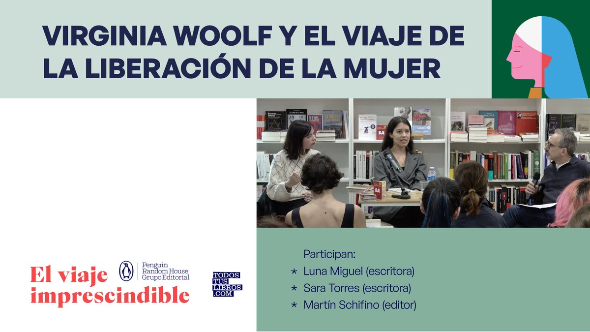 Virginia Woolf y la liberación de la mujer con @lunamonelle, Sara Torres y Martín Schifino. Ya podéis recuperar la tercera charla del reto #12Meses12LibrosImprescindibles, celebrada en la @Nollegiu. 👇 youtube.com/watch?v=rCvaM5…