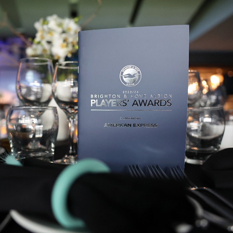 Last night we hosted the prestigious @OfficialBHAFC & @BHAFCWomen Players' Awards. 🏆 More than 400 guests were in attendance for the event, which was hosted by @alexaljoe & @sammatterface. Looking to host a similar event with us? Get in touch with our Event Sales Team today. 🏟