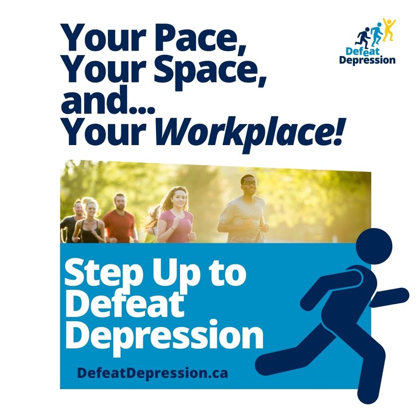 Team up for #mentalhealth! Join workplaces across the country in the @DefDepression Campaign. Organize a fundraiser, share stories & support each other. Every effort counts. Learn more & get involved 👉 defeatdepression.ca/fundraising
#MentalHealthWeek2023  #MentalHealthAwarenessMonth