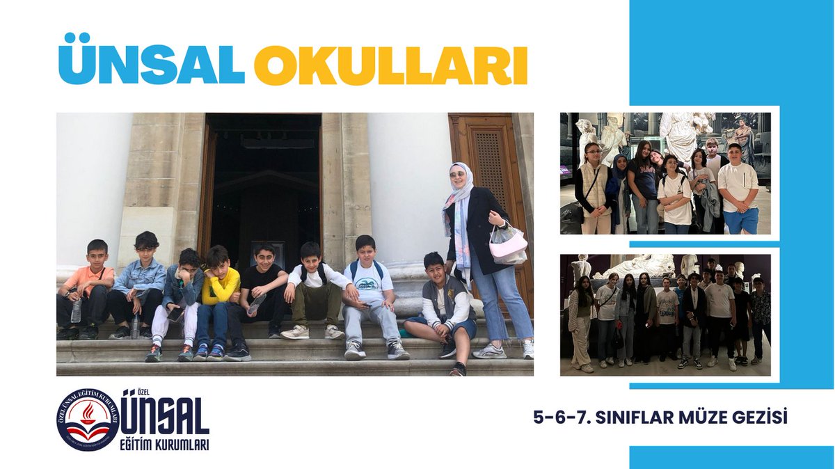 Bugün 5-6 ve 7. sınıf öğrencilerimiz, kültürel bir gezi gerçekleştirdiler. Arkeoloji Müzesi ve İslam Bilim ve Teknoloji Tarihi Müzesi gibi önemli müzeleri ziyaret eden öğrencilerimiz, tarih ve bilim dolu bir gün geçirdiler. 🏛️🔍