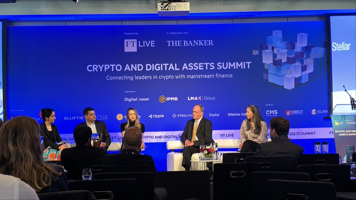 Today we are at the #FTCrypto and #DigitalAssets Summit 2024 today exploring the latest trends and #innovations shaping the future of the #crypto world. For more information visit: crypto.live.ft.com. #CryptoSummit2024