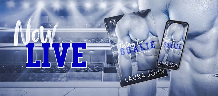 Get a shutout win with Testing the Goalie by Laura John today! #NowLive! #OneClick: geni.us/ttgevents #MMRomance #AgeGap #Alpha #ALittleBitKinky #DaddyHero @Chaotic_Creativ