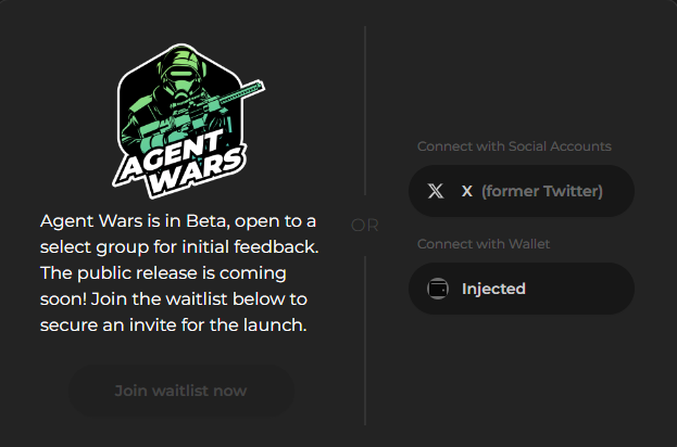 Atualização rápida, pessoal! 🚀

Estamos fazendo um grande progresso em nosso beta fechado de #AgentWars. Em breve serão lançados convites para feedback inicial de nossos testadores beta.