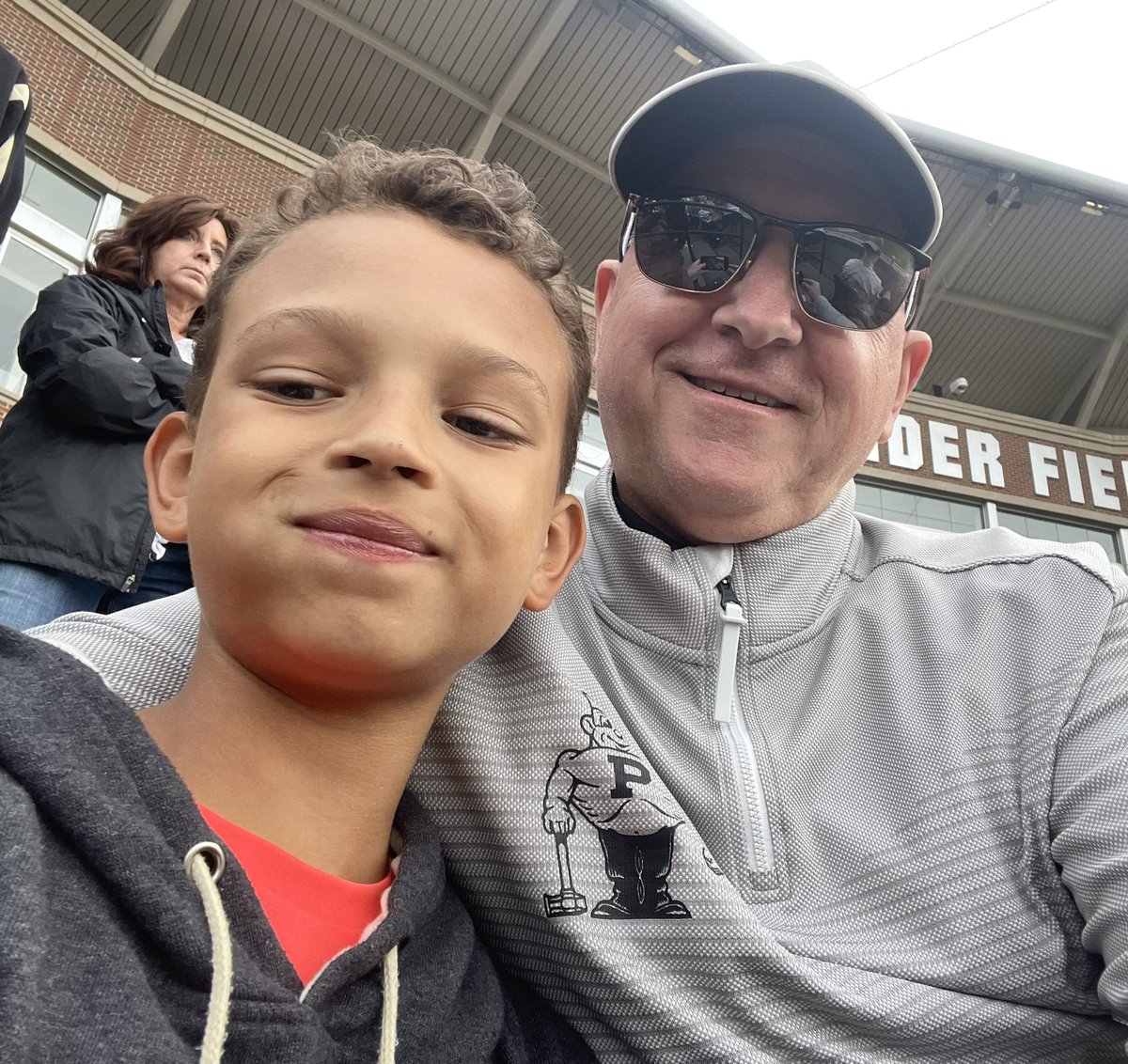 I took my oldest grandson (Zeke) to the Friday win over IU at Alexander Field. After three innings, he said, “number one is my favorite player”. I leaned back and thought, my grandson knows baseball. Zeke had a mouthful of skittles in this photo. I had a mindful of gratitude.