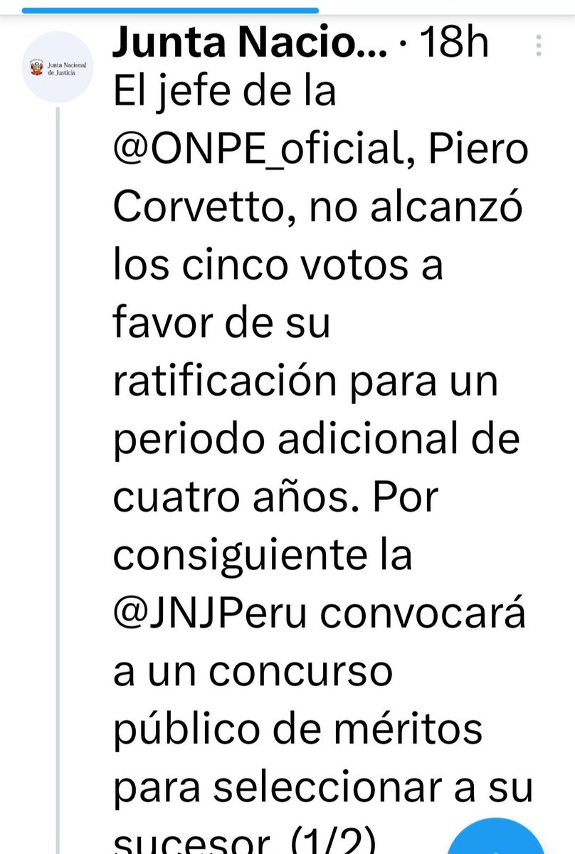 DR FALCONÍ, NOS LIBRÓ DE CORVETTO!! Se los había comentado, conozco al Dr Falconí @JNJPeru. Ahora, es el único al lado de democracia y contra la corrupción, y en sus manos está, decisiones cruciales para el destino del Perú. Gracias, Arequipeño que se respeta. Viva el Perú 🇵🇪