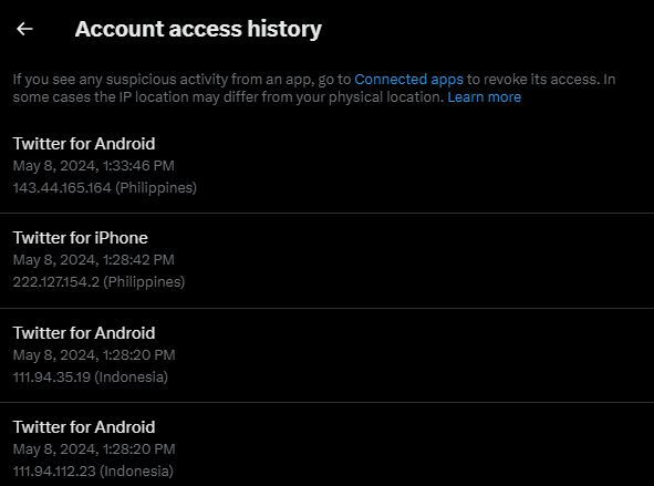 forbabymonster's tweet photo. Hello, we are forbabymonster team. 

We would like to sincerely apologize for our controversial tweet towards Jennie in one of BLACKPINK fanbase posts. Our team was unaware of who replied with that message, and we want to clarify that there has been suspicious activity on our account.

Around 2 AM KST yesterday, there was someone who changed our password. Regarding to this, our main admin immidiately changed the password again. Non of our Philippines admins use iPhone but there was a suspicious login from an iPhone around 45 minutes ago when the tweet was posted. (screenshot below).   

We deeply regret any inconvenience or hurt this may have caused, and we are taking immediate steps to address this issue. 
Our utmost apologies to Jennie and her fans for this unfortunate incident. For now, we are trying our best to overcome the issue but despite changing our password multiple times someone apart from the admins is able to access our account. We deeply apologize for the inconvenience. In the future, we will be wiser and more careful when creating or replying to posts about BABYMONSTER or other artists.