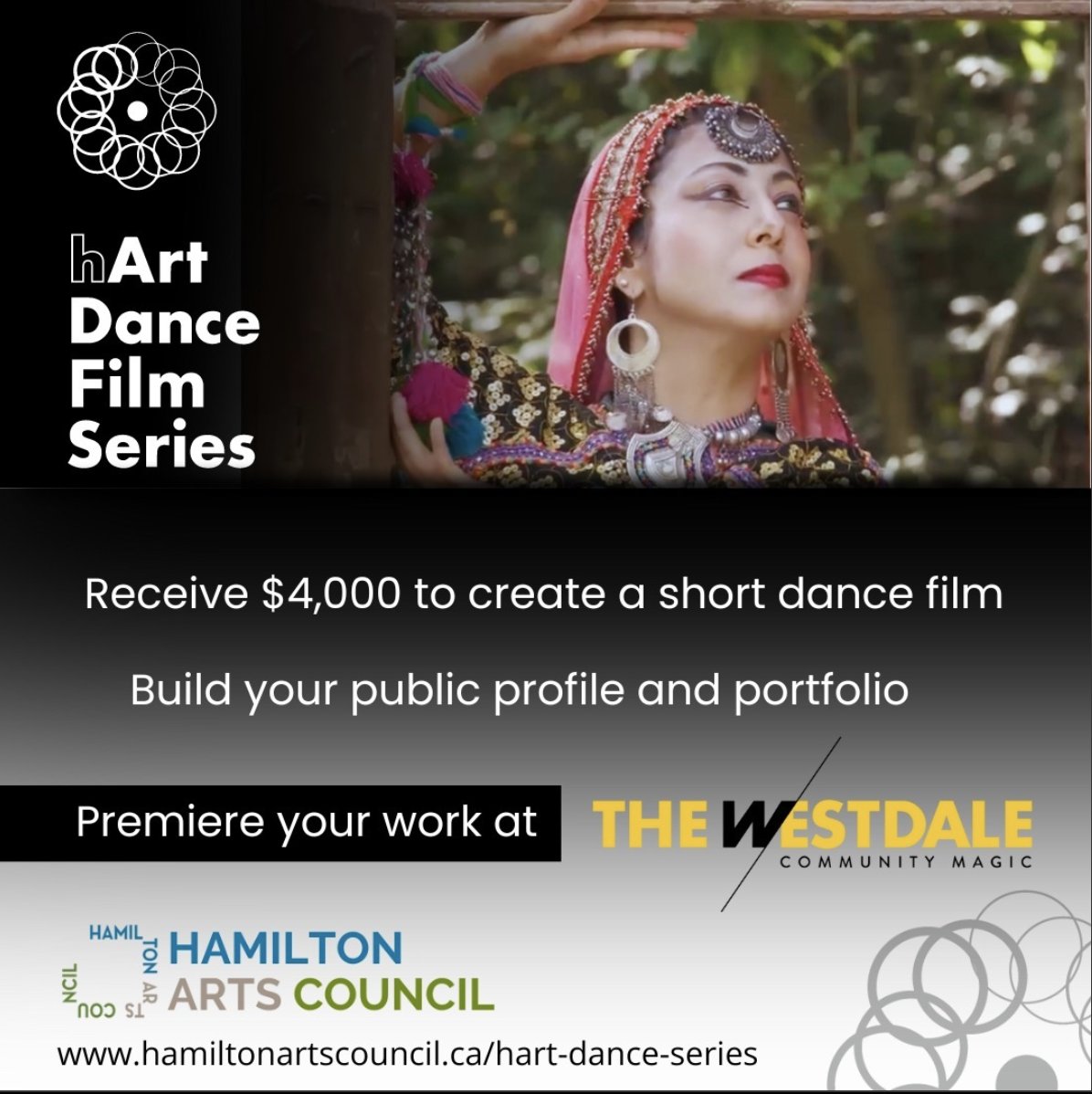 Exciting news! Introducing the hArt Dance Film Series by Hamilton Arts Council & The Westdale! Seeking dance & media visionaries to create short films. Receive $4,000 to bring your project to life. Submit interest by May 12th: hamiltonartscouncil.ca/bipoc-dance-se… #hArtDanceFilmSeries