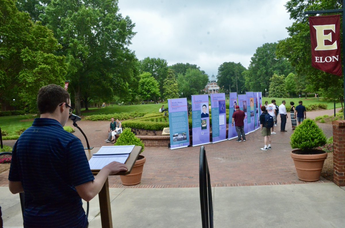 On Monday, members of the university community read off the names of those murdered during the Holocaust as part of the annual Yom HaShoah commemoration. Full story here: bit.ly/4a51L6d