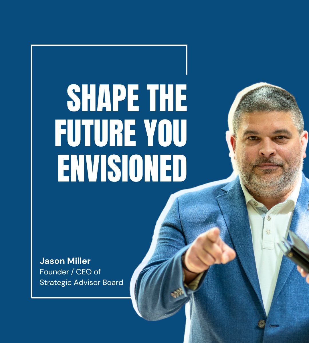 In today's rapidly changing world, shaping the future you envision is not just a dream, but a necessary pursuit.

#ShapeTheFuture #VisionaryLeadership #InnovateAndServe #CreateTomorrow