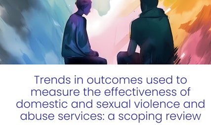 In 2022, VISION researchers co-designed & conducted a scoping review with reps from 6 UK-based DSVA organisations to summarise, map & identify trends in outcome measures used in evaluations & studies of DSVA services & interventions.@sophiecarlisle1 vision.city.ac.uk/news/trends-in…