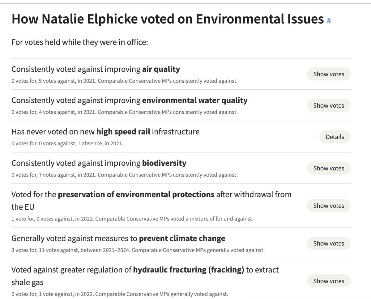Keir Starmer's spokesman tells me they are 'confident' that defected Conservative MP Natalie Elphicke 'shares Labour values'. Here's some of those values