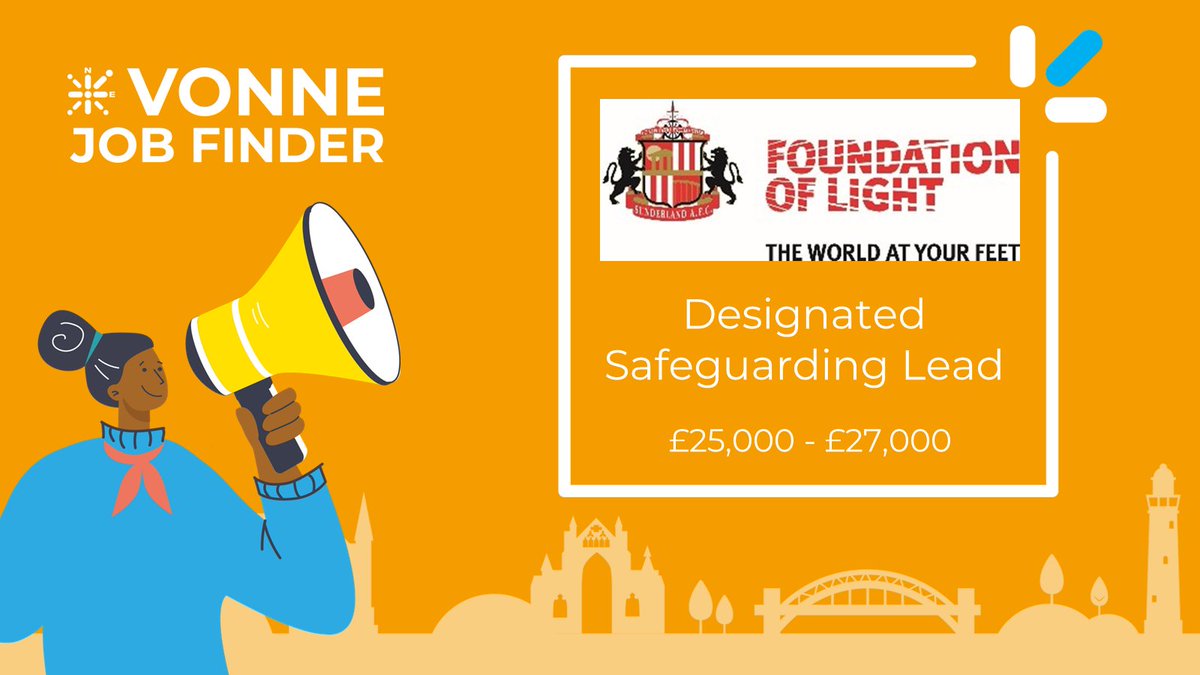 Designated Safeguarding Lead, @SAFCFoL , £25-27K

vonne.org.uk/vonne-jobs-det…

#CharityJobs #NorthEastJobs #SunderlandJobs