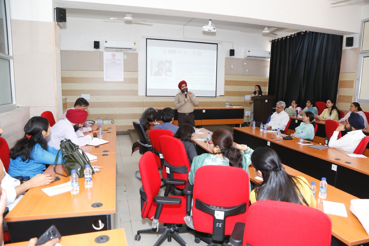 DPIIT-IPR Chair, PU with Dept. of Science & Technology (DST)- TEC, PU & Punjab State Council for Science & Technology, Punjab, organized a workshop on Crafting a Successful Business Plan:Unleashing Innovation for Transfer of Technology (ToT) & Technopreneurship @PSCST_GoP