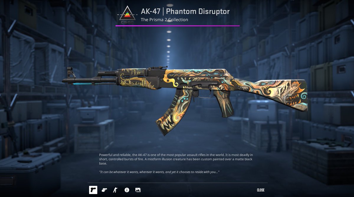 🎁AK-47 | PHANTOM DISRUPTOR 

👉TO ENTER :

✅Follow me & @marjinalyt
✅Retweet + Like
✅Like and Subs : youtu.be/O7l4KnVNxtM (Show Proof)

📅Giveaway ends in 5 days!  

#CSGOGiveaway #cs2giveaway #cs2