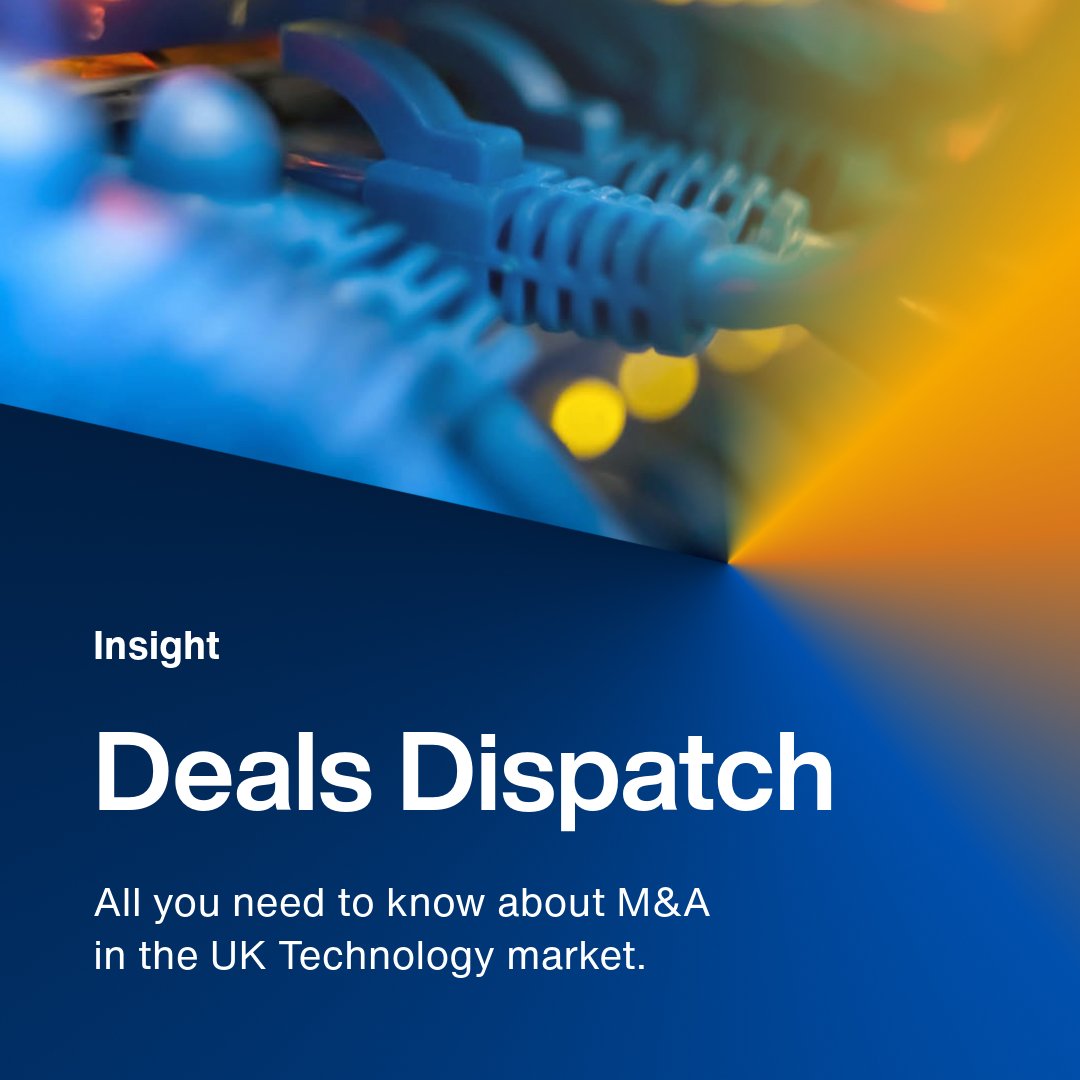 Our #DealsDispatch series takes a deep dive into #mergers and #acquisition activity in the UK #technology sector. The Q1 review highlights recent #tech M&A stabilisation, resurgence of PE and larger M&A and, cross-border interest in UK listed assets. 👉crowe.com/uk/insights/de…