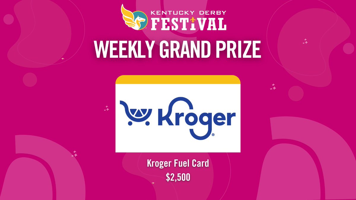 #PegasusPin REMINDER! The Weekly Grand Prize Drawings closes TODAY at 5 PM! See results on Friday on @wave3news. Last week’s winner won a @kroger Fuel Card. REGISTER: bit.ly/2FqPEUr