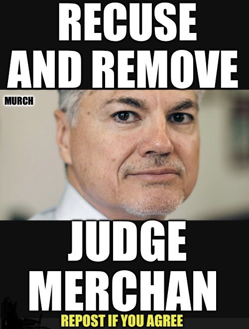 Judge Merchan should recuse himself now or be removed from this circus side show of a case brought on by Soros paid hack DA Alvin Bragg starring already discredited & lying porn star Stormy Daniels. Investigate the finances of Bragg & Merchan, follow the trail. Who agrees? 🙋‍♂️