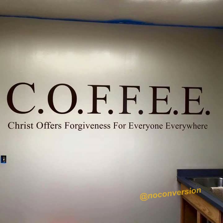 How to sell Coffee and Jesus at the same time ...