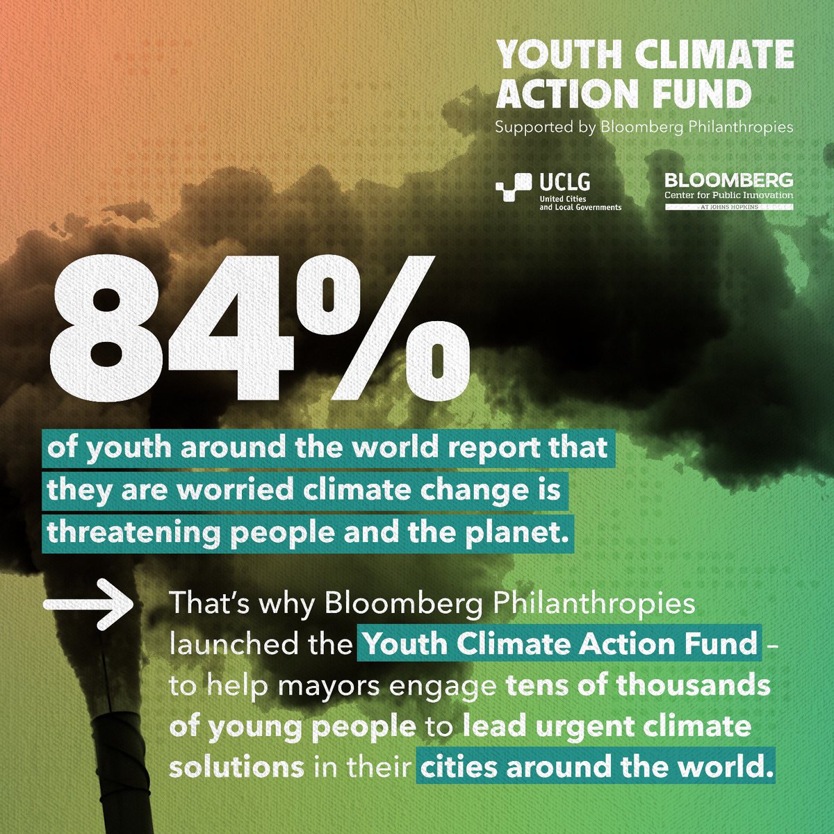 Local governments have played a critical role in climate mitigation and adaptation – and this work will only grow in the coming decade. The City of Bulawayo is excited to join @BloombergDotOrg’s new Youth Climate Action Fund, providing us with the investment and support from