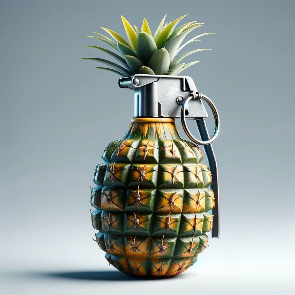 Inspired by graffiti in Colombia of a grenade turned pineapple, we chose the powerful image for our book cover. 'Business on the Edge' explores the volatile nature of frontline business environments. 🍍💣 businessontheedge.net #BizOnEdge #SocialImpact @BasicBooks @HachetteUS