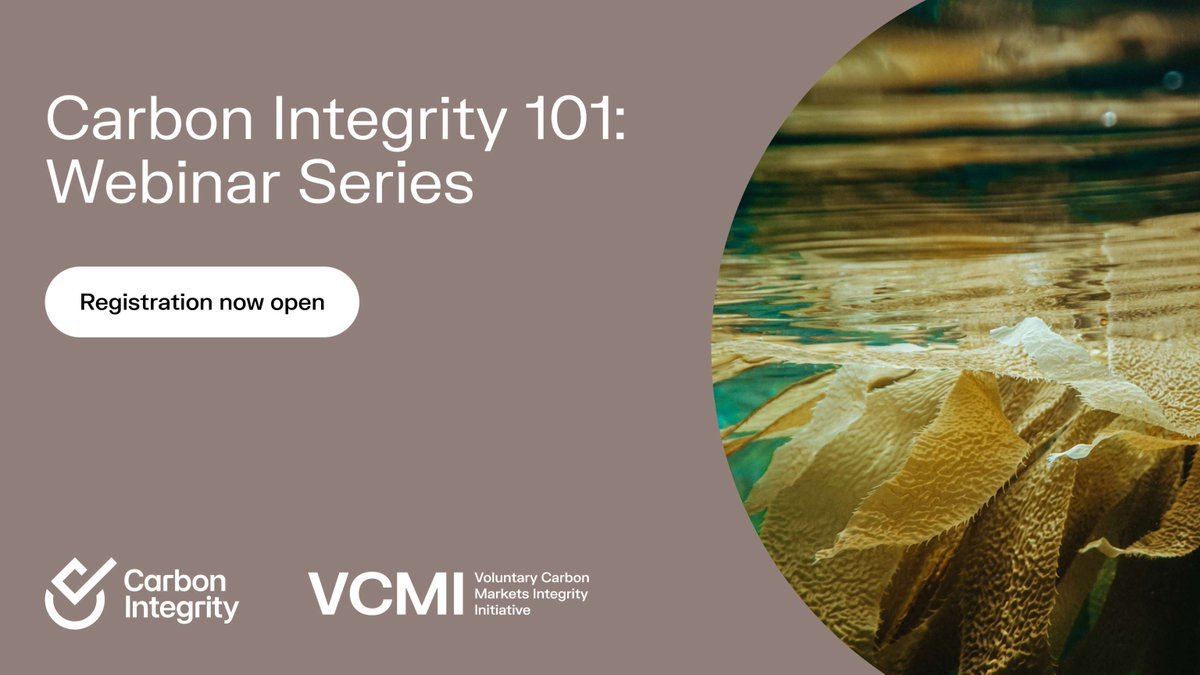 Q: What's next once your company has achieved a #CarbonIntegrity Claim? A: Sharing it with the world 📣 Join VMCI next week to learn best practice for: 💬 Communicating Carbon Integrity Claims ⭐ Using the Carbon Integrity mark Sign up here: ow.ly/E5hZ50RzpBz