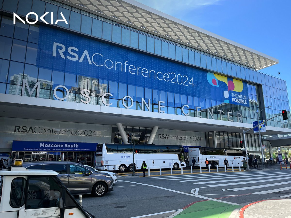 We’re live at @RSAConference 2024 in San Francisco! Our Security team is excited to be sharing the latest advancements in security orchestration with attendees. Join us to explore how we can help you with a tailored #5GSecurity plan: nokia.ly/3UQBQur #cybersecurity