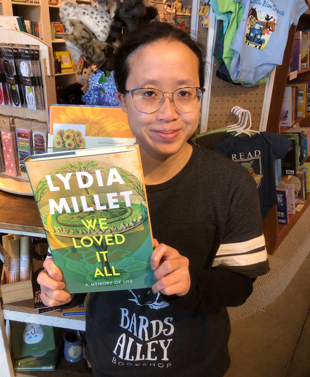 Looking for a Mother's Day gift that will make her see the world in a whole new way? Amy W. recommends We Loved It All, offering insights from Lydia Millet on many subjects, including the perspective-altering experience of becoming a parent. It's her fav book of the year so far.