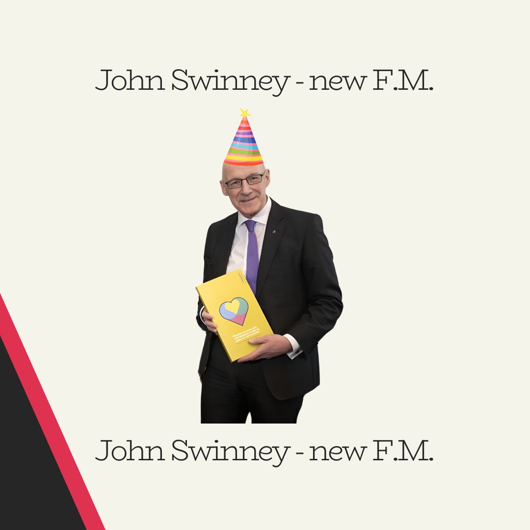 ProjChangeScot's tweet image. 🚀 New chapter, new leader! With any shift in leadership, the hope remains the same: real action and real change for care experienced people. Congratulations @JohnSwinney