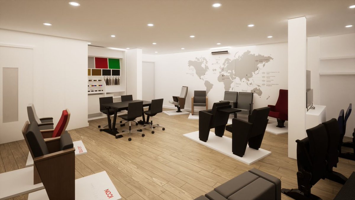 . @kotobukiS_japan, currently the world’s largest group of auditoria, spectator and multipurpose seating companies, is delighted to unveil its latest venture: a dynamic new showroom, strategically located in the heart of #CDW2024!