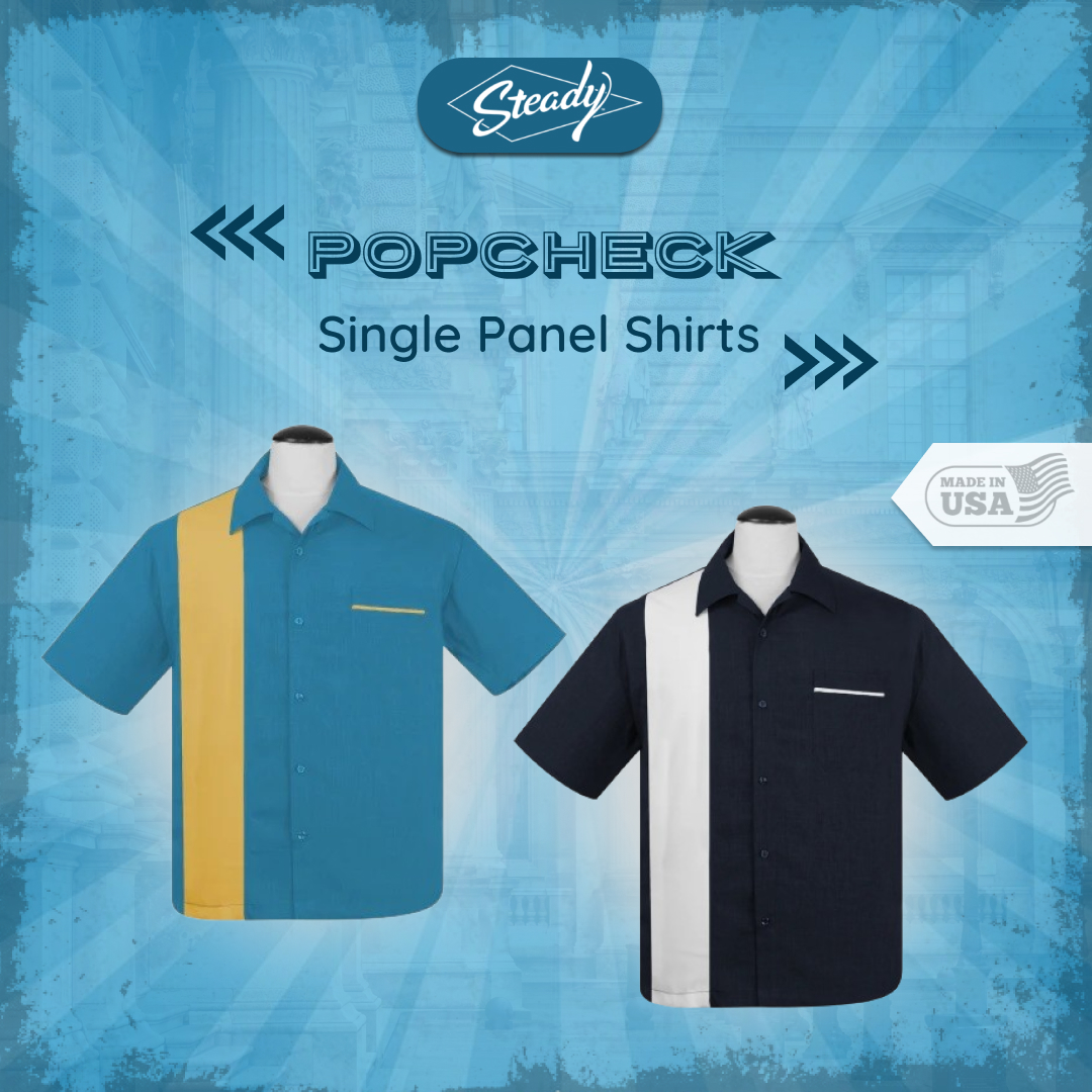 Keep it cool and casual with our PopCheck Single Panel Bowling Shirt! Perfect for any day out or customizing your unique style. Get yours now!
 tinyurl.com/2kep769u 
#popchecksinglepanel #bowlingshirt #mensfashion #customshirts #madeintheusa #retrofashion #vintagevibes