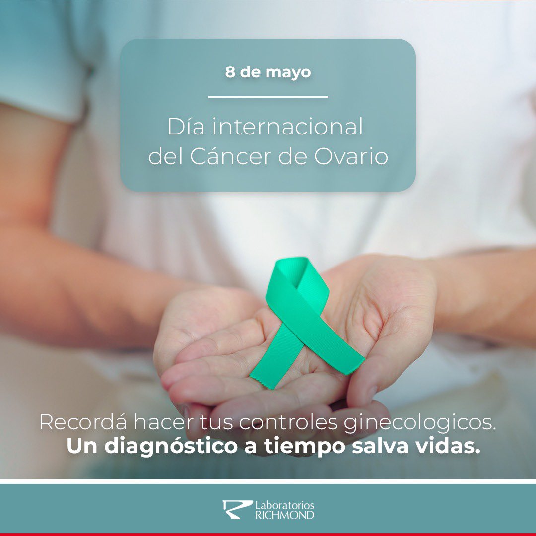 En el #DíaInternacionaldelcancerdeovario, elevamos nuestra voz en solidaridad con todas las mujeres que lo están atravesando. Hagamos eco de la importancia de la detección temprana, del acceso a tratamientos innovadores y del apoyo integral a las pacientes y familiares. 💪🏾💖