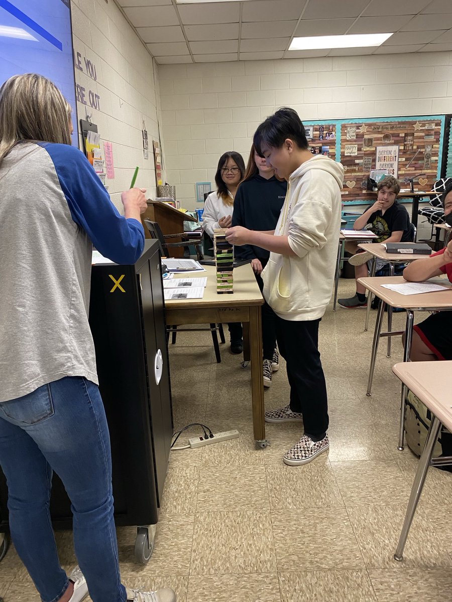 EOG review Jenga Extreme style. Engaged students <a href="/EBMS/">Érica Bandeira</a>. ⁦<a href="/BurkeCoSchools/">BCPS</a>⁩ ⁦<a href="/EBMSBCPS/">East Burke Middle</a>⁩