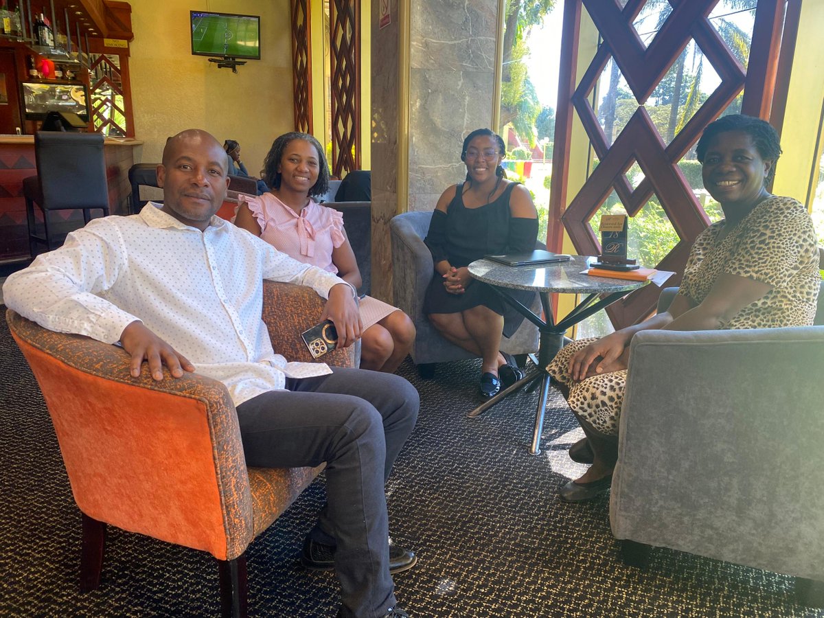 Countdown to the 25th Anniversary intensifies! Today, Dr. Wilfred Muteweye(President of @SurgicalSZ), Dr. Precious Mutambanengwe(SG of @SurgicalSZ), and @NeriserSibanda(COSECSA Country Coordinator), alongside Edna Herman from the secretariat met to brainstorm about the event!