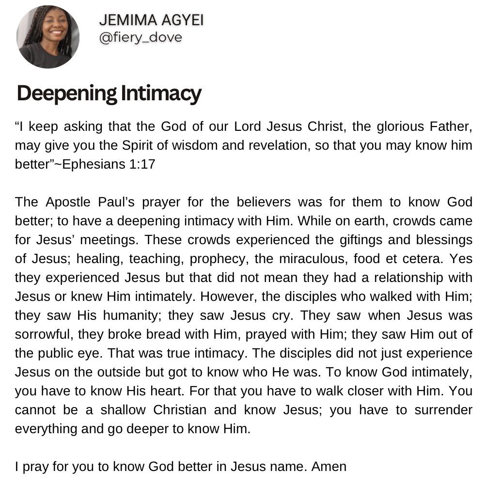 Daily manna from on high ✨
#dailydevotional #dailymanna #messagesfromGod #deepeningintimacy