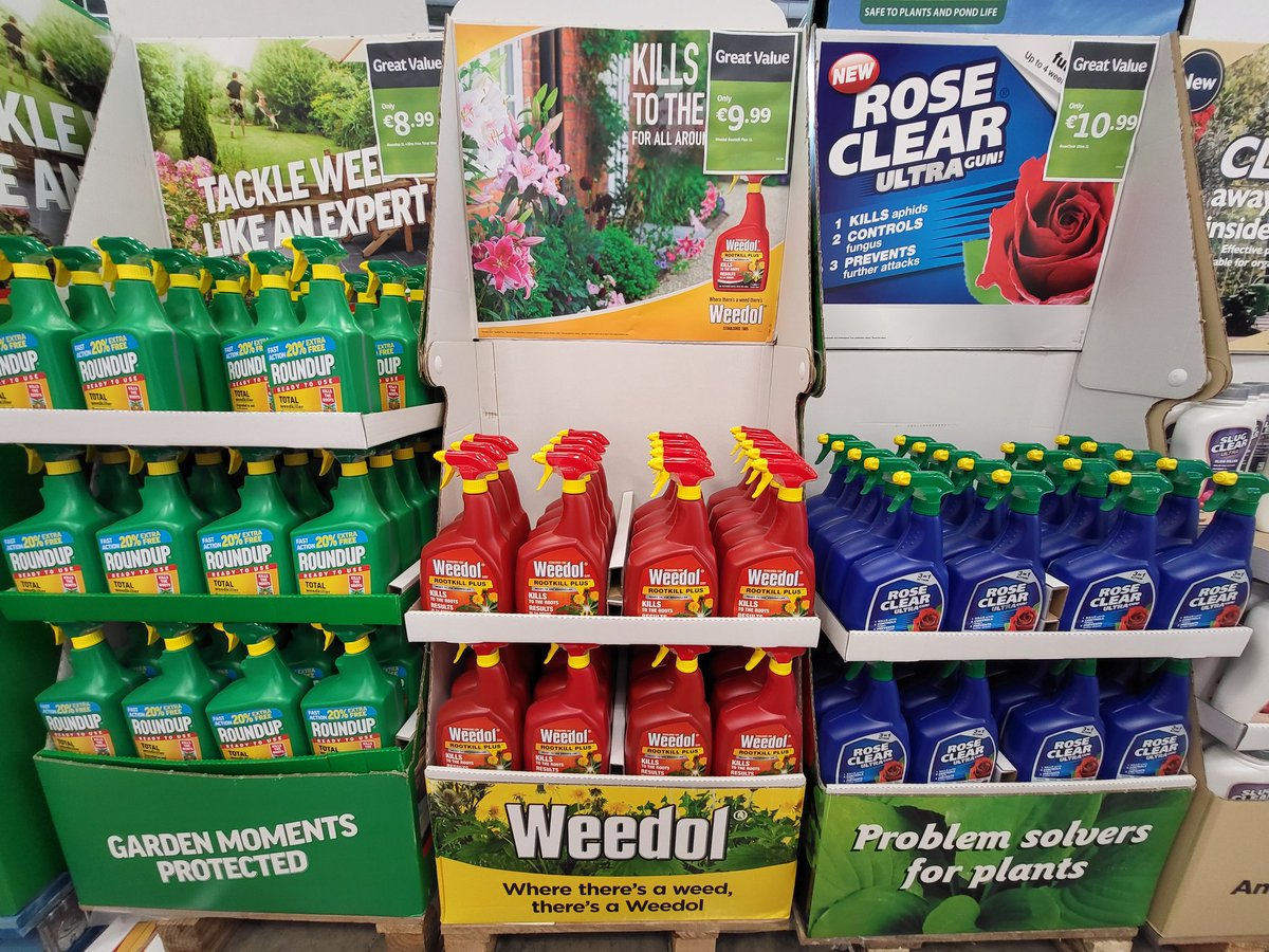 It's truly insane that in an accelerating biodiversity crisis, anyone can buy these deadly chemicals that are designed to kill things for no good reason. It's almost like authorities don't care that our life support system is dying before us.