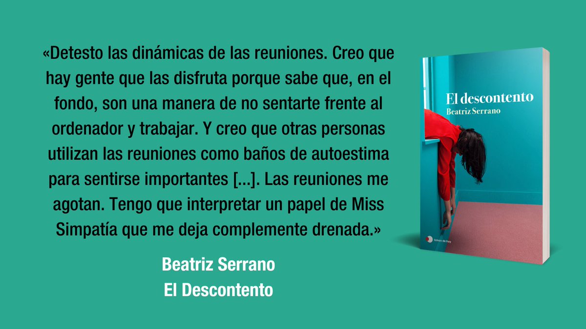 Descubre por qué “El Descontento” es esa novela que querrás leer a escondidas en la oficina 👉bit.ly/3RsiSsS #temasdehoy